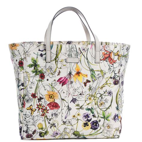 cover gucci flowers|gucci floral tote bag.